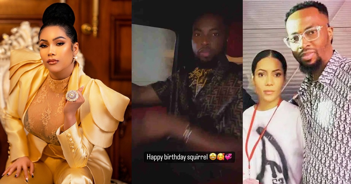 Reality star, Maria Chike shares lovely video with her lover, Kelvin, to celebrate his birthday (Watch)