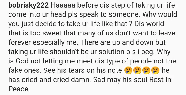 “Why is God not letting me meet this type of people” – Bobrisky reacts as man takes his life in Abuja 8 Screenshot 20220624 153440.png