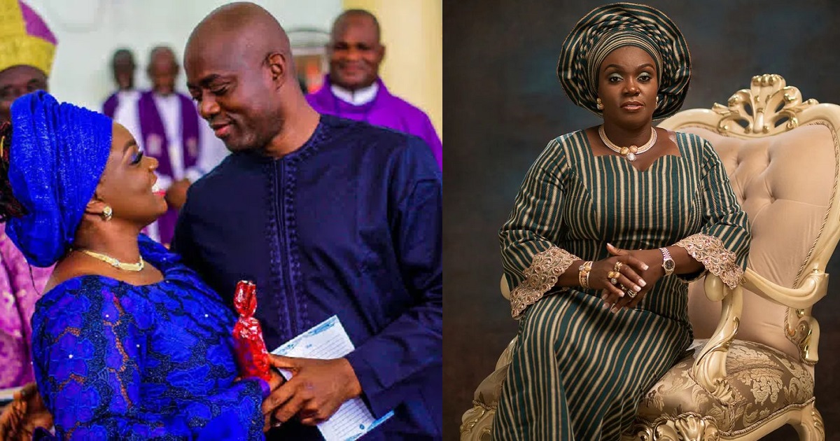 “50 is gold, and so are you” – Governor Seyi Makinde celebrates wife on her birthday
