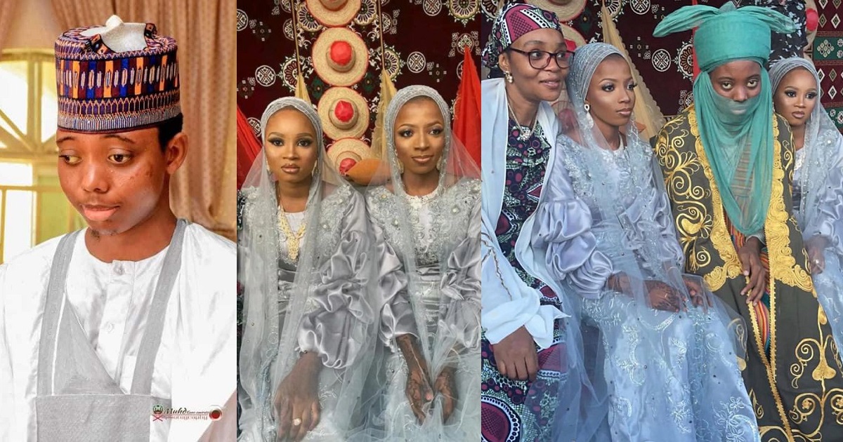 22-year-old Son of late Emir of Kano marries two wives on the same day (PHOTOS)