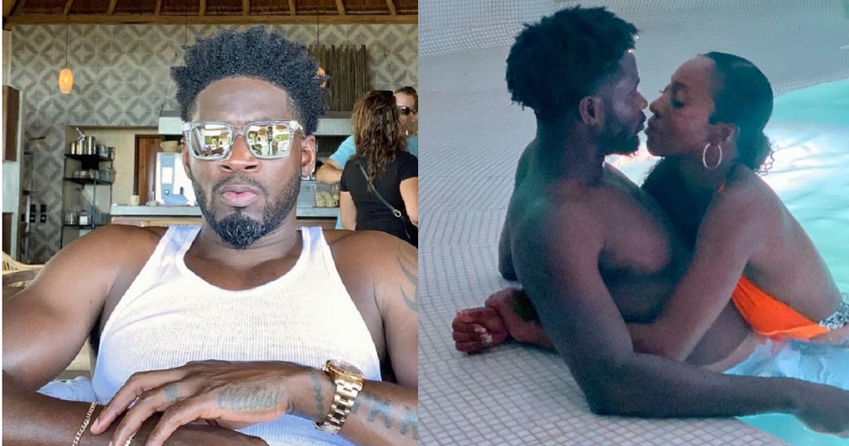 “Make your woman your side chic” – Teebillz advises men as he shares intimate photo with his woman