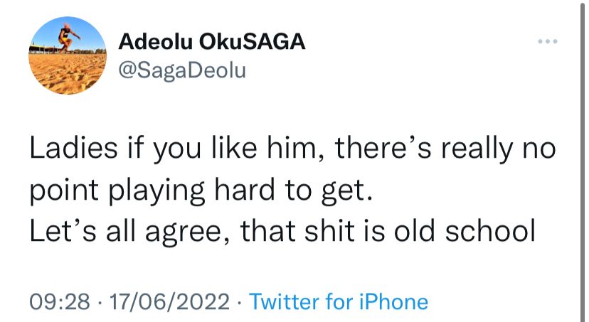 “Ladies, there’s no point playing hard to get. It’s old school” – BBNaija star, Saga says 3 WhatsApp Image 2022 06 17 at 2.25.17 PM 1
