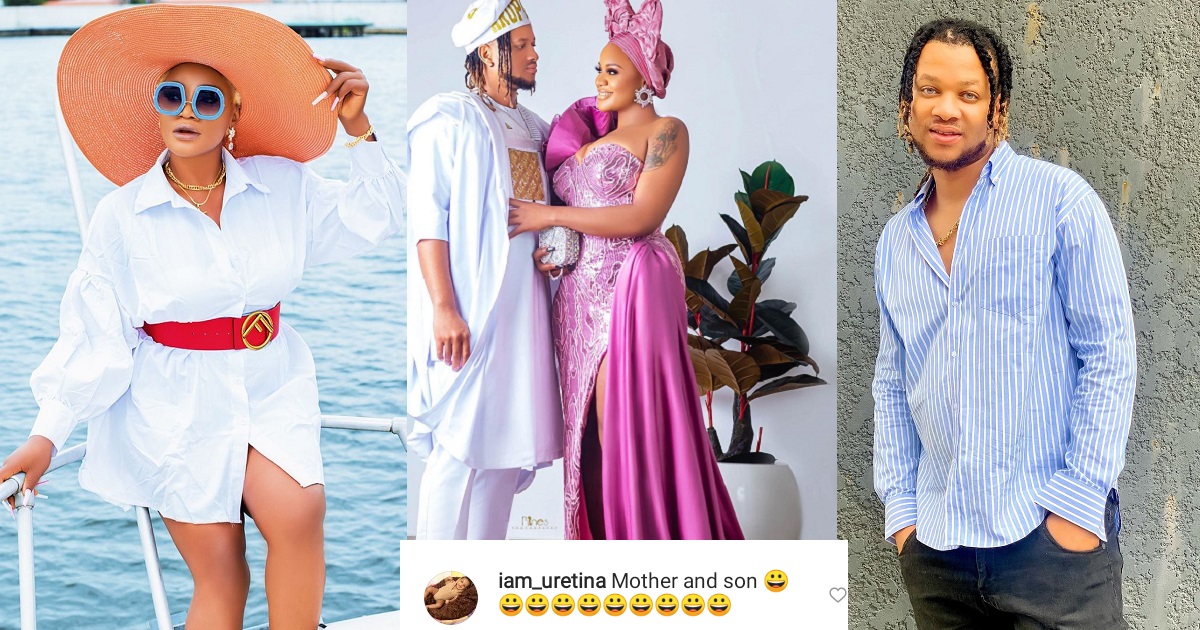 Between actress Uche Ogbodo and a follower who called her and younger lover, Bobby Maris “mother and son”