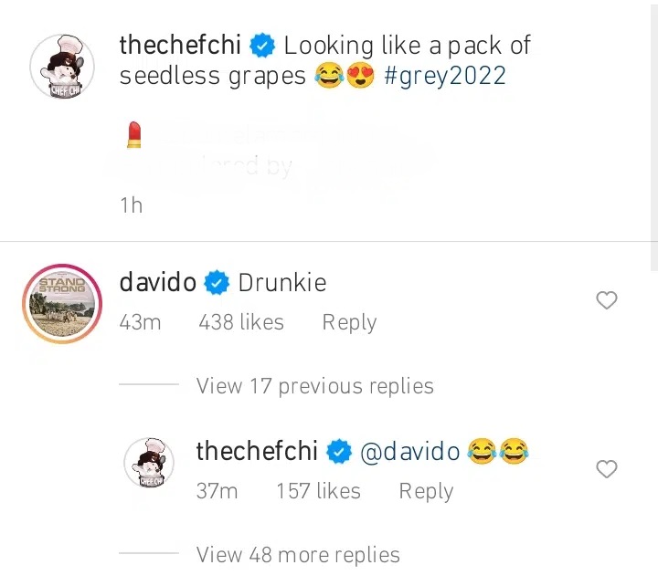 Singer Davido teases Chioma over her new stunning look (photos) 3 chioma hair