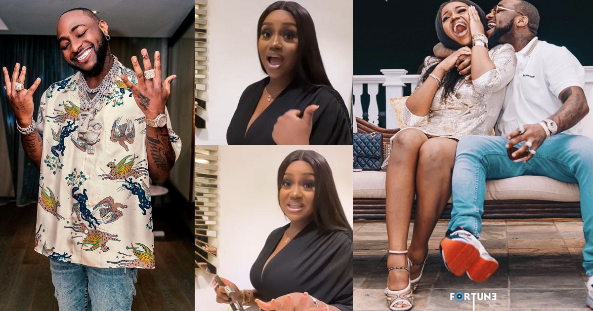 “So you can talk” – Davido teases babymama Chioma over new video; she replies