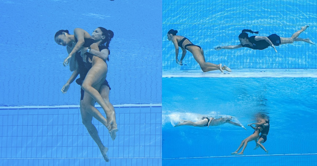 Coach dives
