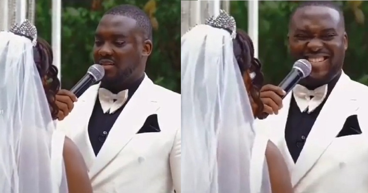 Groom hesitates