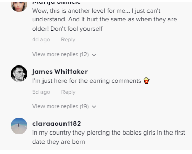 New mum comes under fire for piercing her daughter’s ears same day she was born (photos) 6 mom2