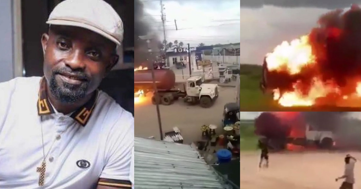 Truck driver hailed a hero as he risks his life to drive a burning truck out of a residential area (video)
