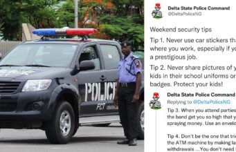 Delta state police command shares