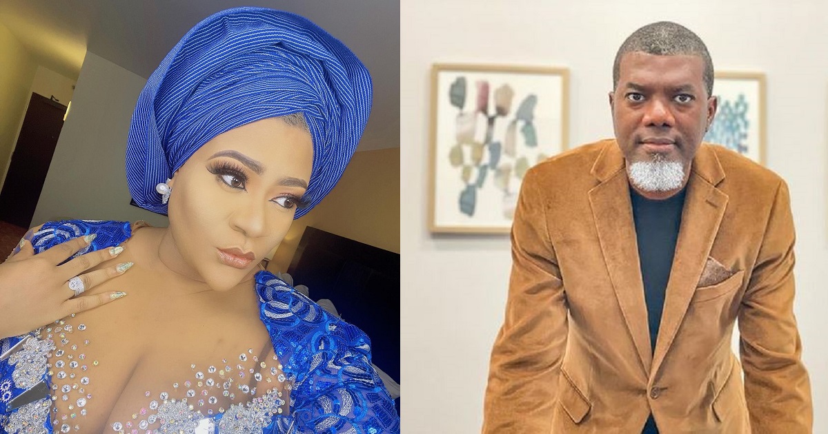 “I will drag you and your white beards” – Nkechi Blessing slams Reno Omokri after he likened her to Tinubu