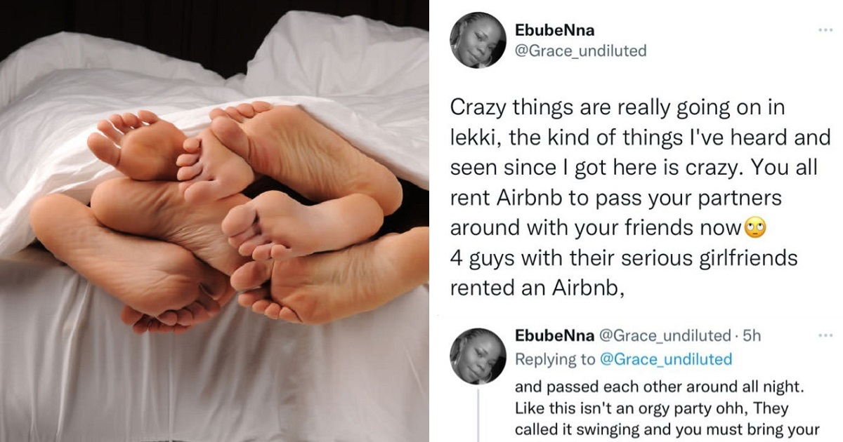 “You people have outdone Sodom and Gomorrah in this Lekki” – Lady says as she shares disturbing trend among lovers in Lagos