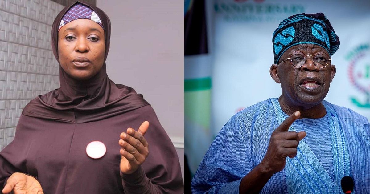 “This is wickedness, Tinubu knows he’s not medically and physically fit but feels entitled to the presidency” –  Activist Aisha Yesufu (video)