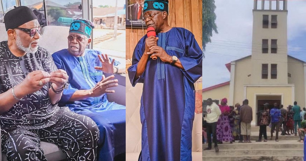 Owo church attack: Tinubu donates N75m to victims, Catholic church