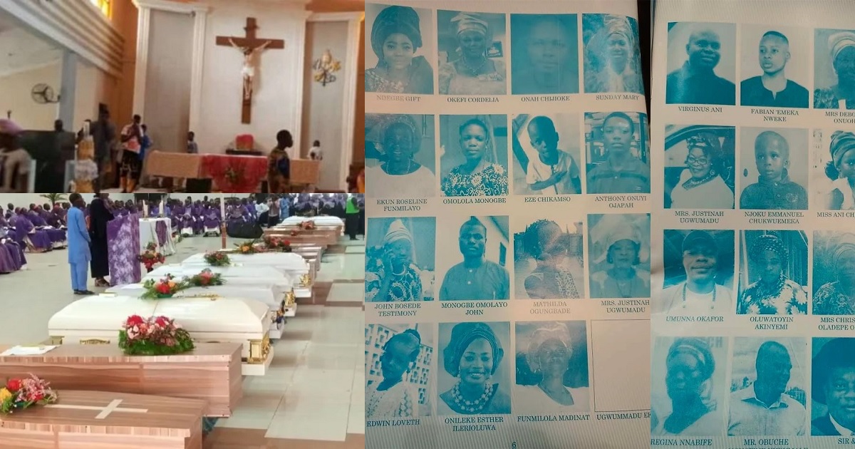 Full list of victims of the Owo church massacre