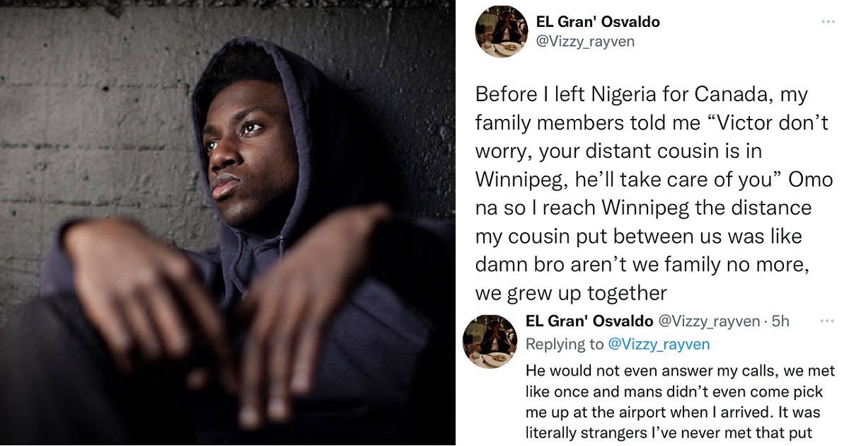 Man says