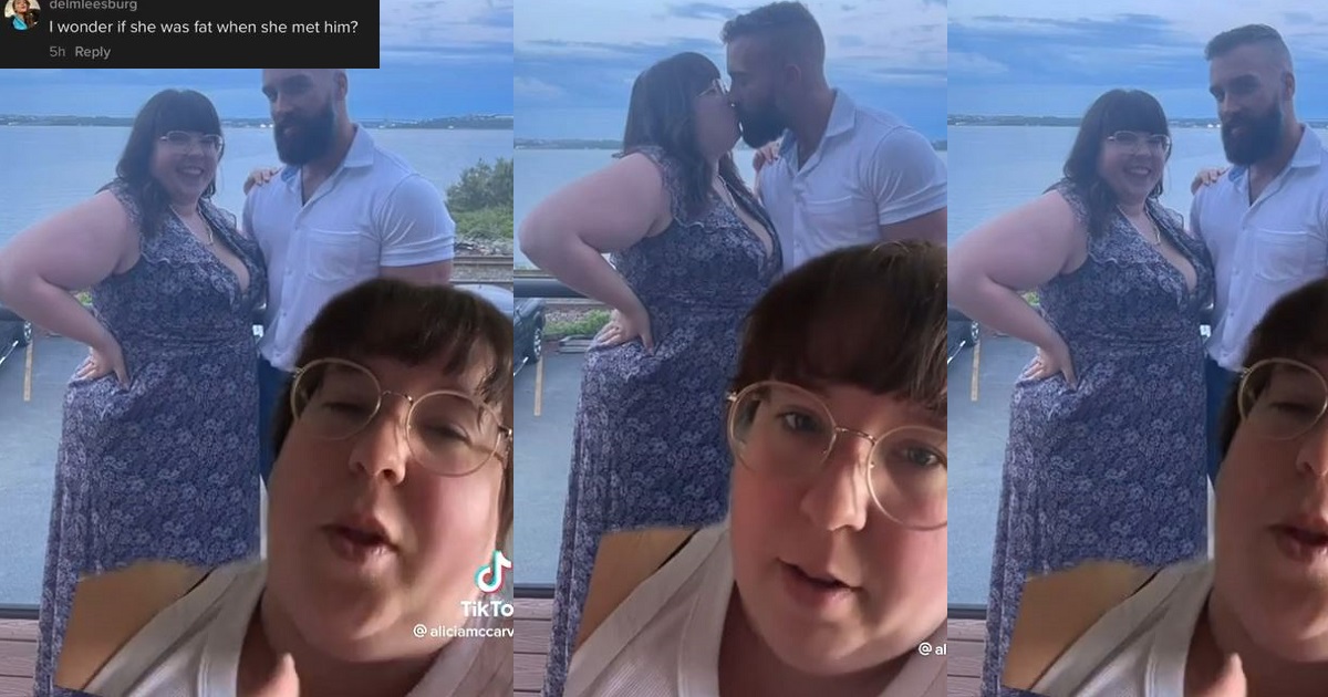 Wife narrates how a lady sent a DM to her husband, telling him he doesn’t deserve her because she is fat (video)