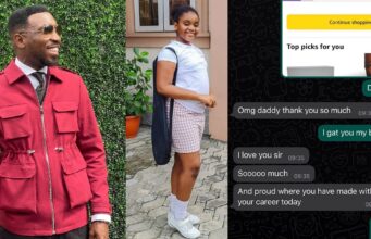Timi Dakolo's daughter showers