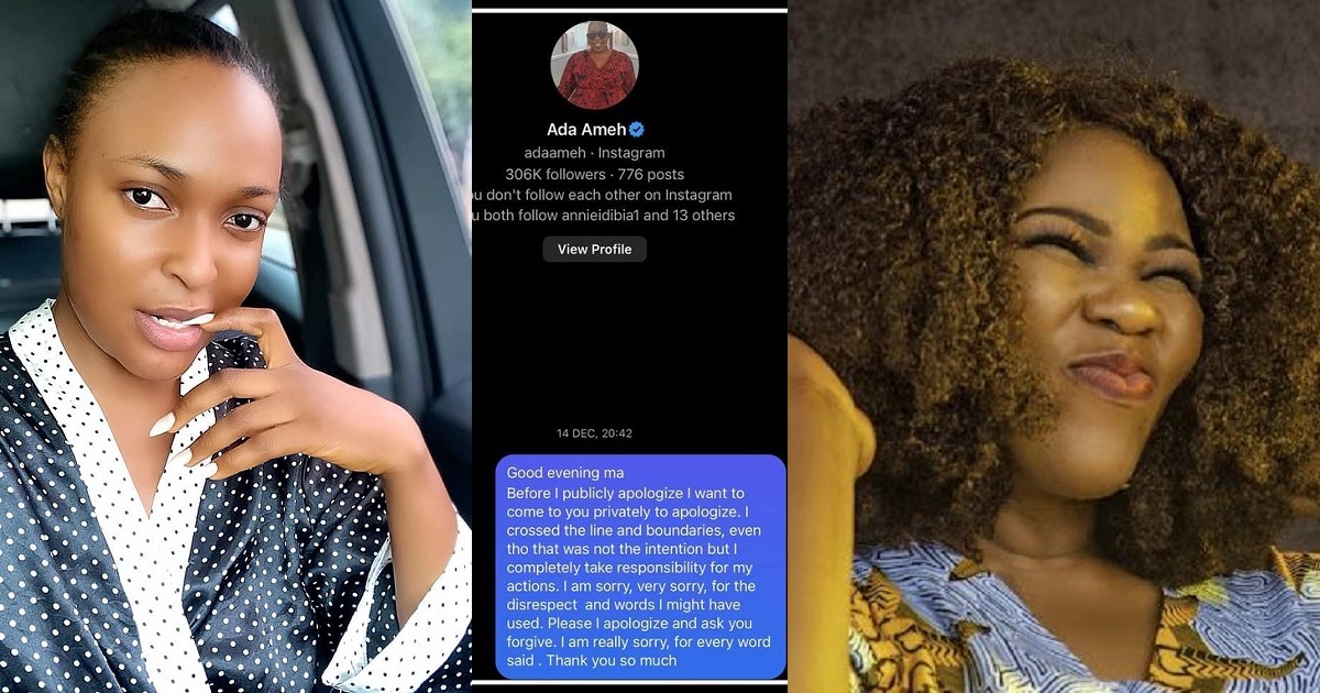 I’m so happy I apologized to Ada Ameh before she passed away— Relationship expert, Blessing Okoro