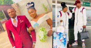 Nigerian man celebrates