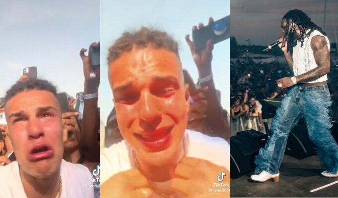 die-hard fan cried