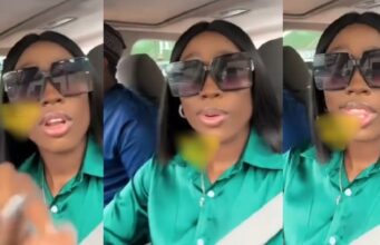 Nigerian lady celebrates