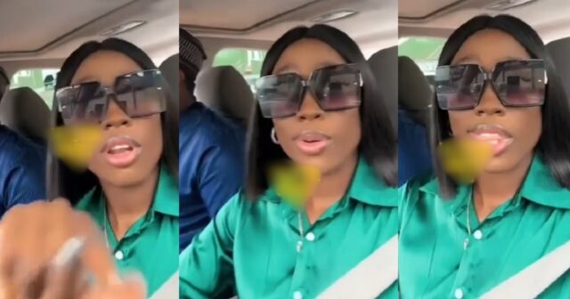 Nigerian lady celebrates