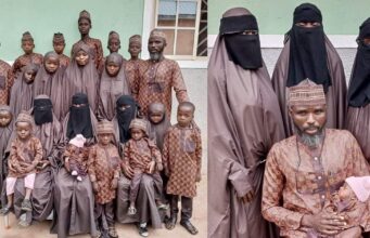Nigerian man with 3 wives