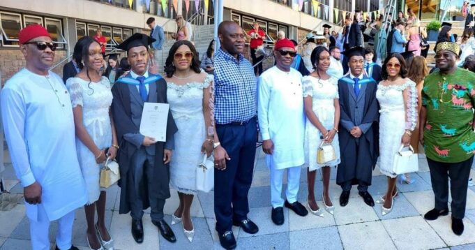 Governor Wike's son graduates