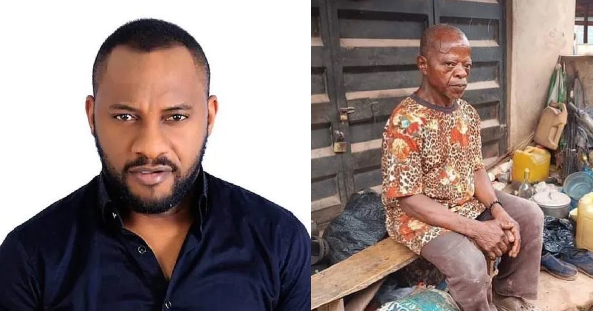 “He’ll never lack again” – Actor Yul Edochie offers to help homeless colleague, Aguba