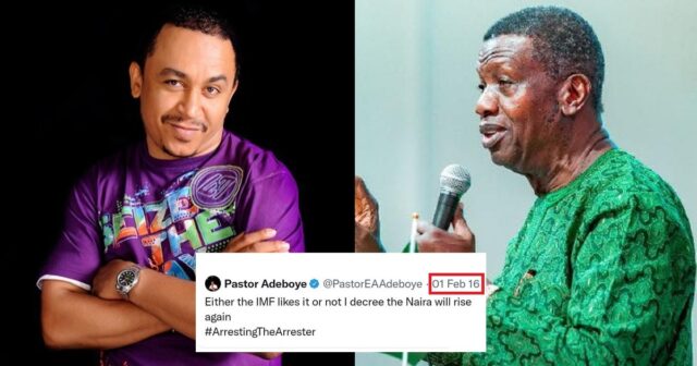 Daddy Freeze reacts