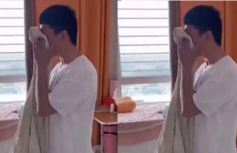 Chinese father breaks