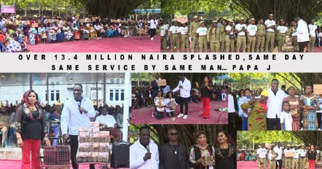 Billionaire Prophet Jeremiah Fufeyin splashes