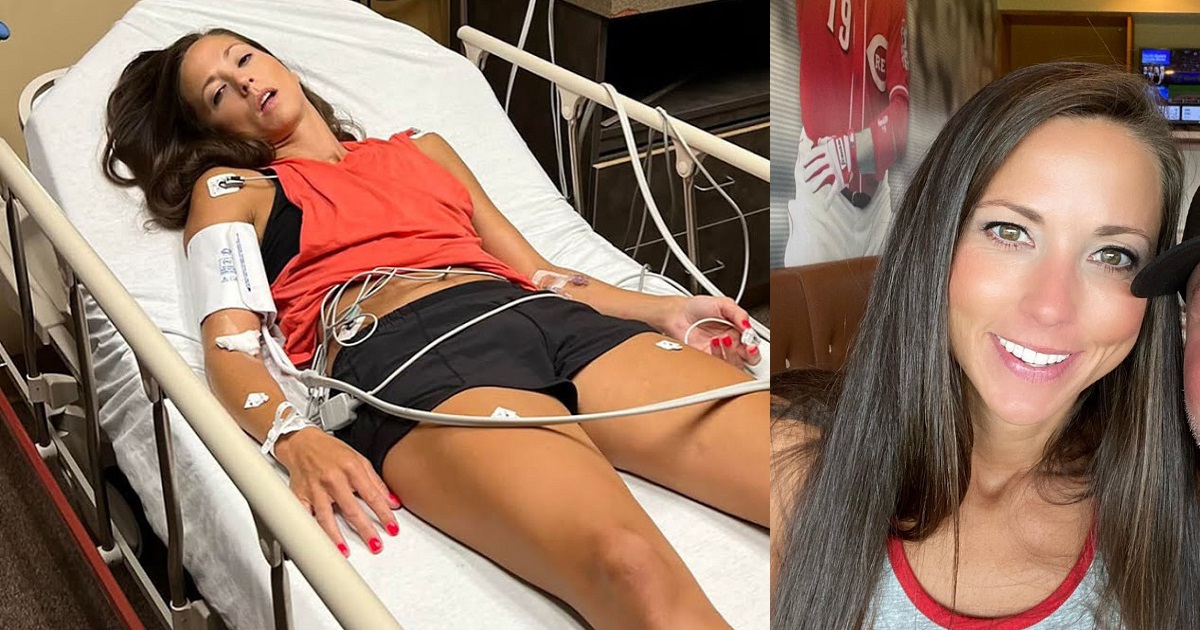 Woman hospitalised