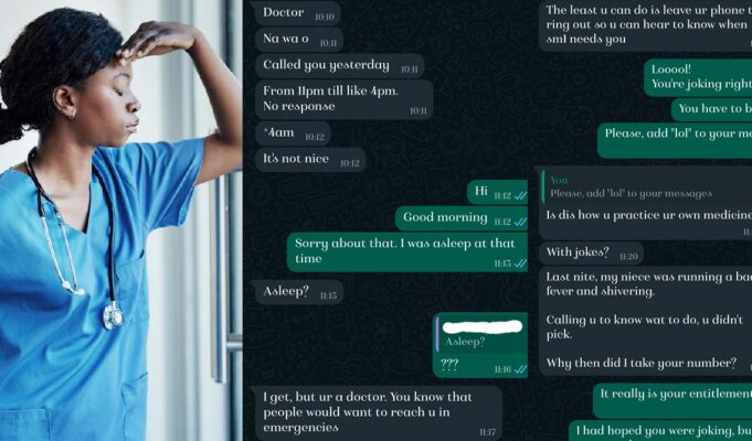 Nigerian doctor shares