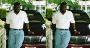 Nigerian man working