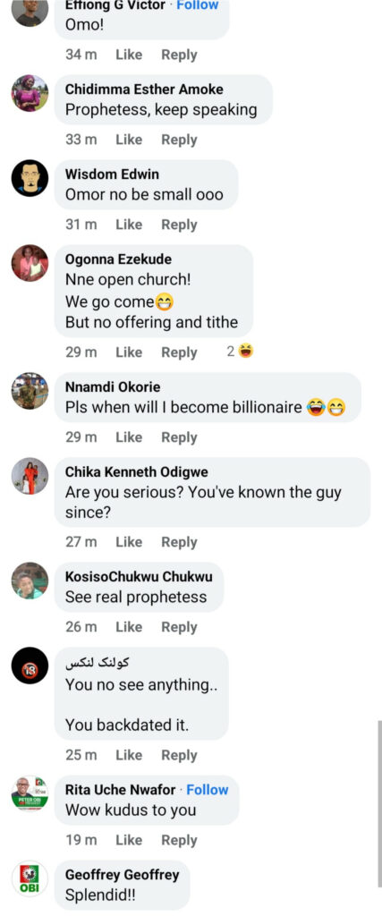 Lady who predicted a Peter Obi and Datti Ahmed ticket back in 2020 hailed a “prophetess” as her prediction comes true 6 prophet1