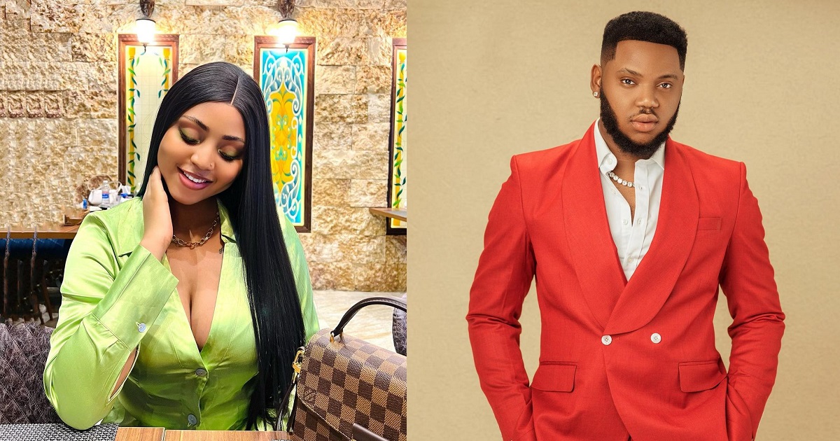 Regina Daniels reacts