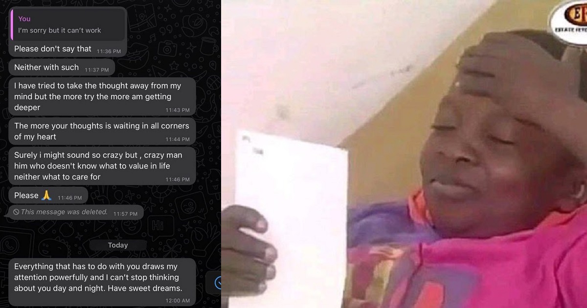 “I don’t even feel safe anymore” – Lady cries out after her ‘gateman’ professed his undying love for her. (VIDEO)