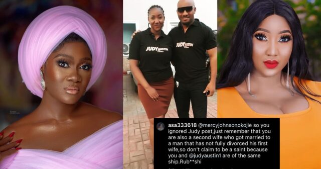 Netizens drag Mercy Johnson