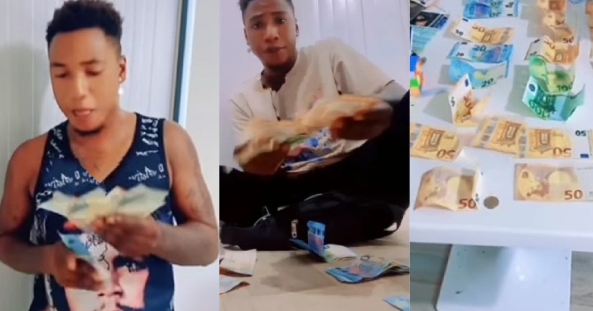 “I’ll never return to Nigeria” – Actor, Akeem Akintola vows after saving €1700 in a month (Video)