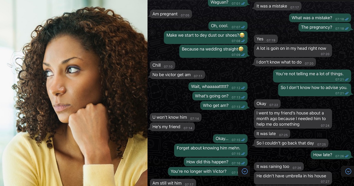 Media personality reveals what happened after she advised her friend against paternity fraud (Screenshots)