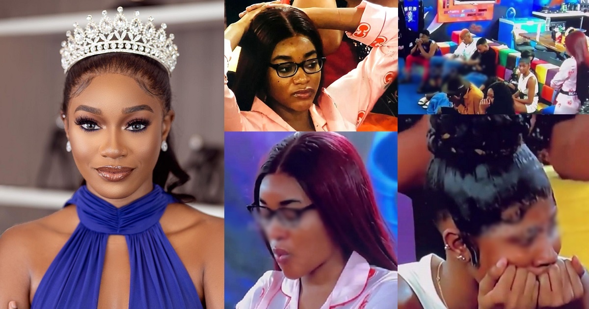Watch moment Biggie disqualified Beauty from the BBNaija house (Video)