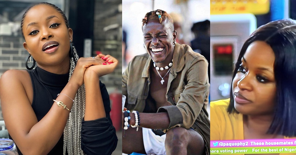 #BBNaija: Bella comes under fire for saying Hermes is overconfident and thinks he’s strong outside (Video)