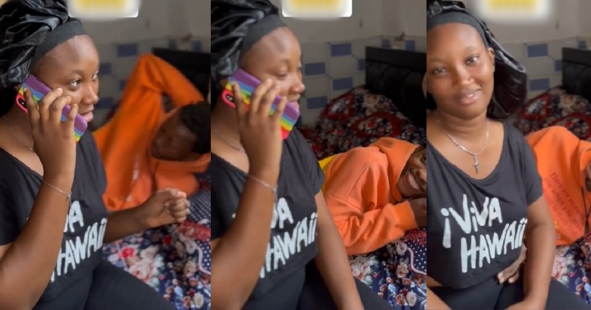Lady shares how her boyfriend reacted after she referred to him as “my husband” while ordering food for him (VIDEO)