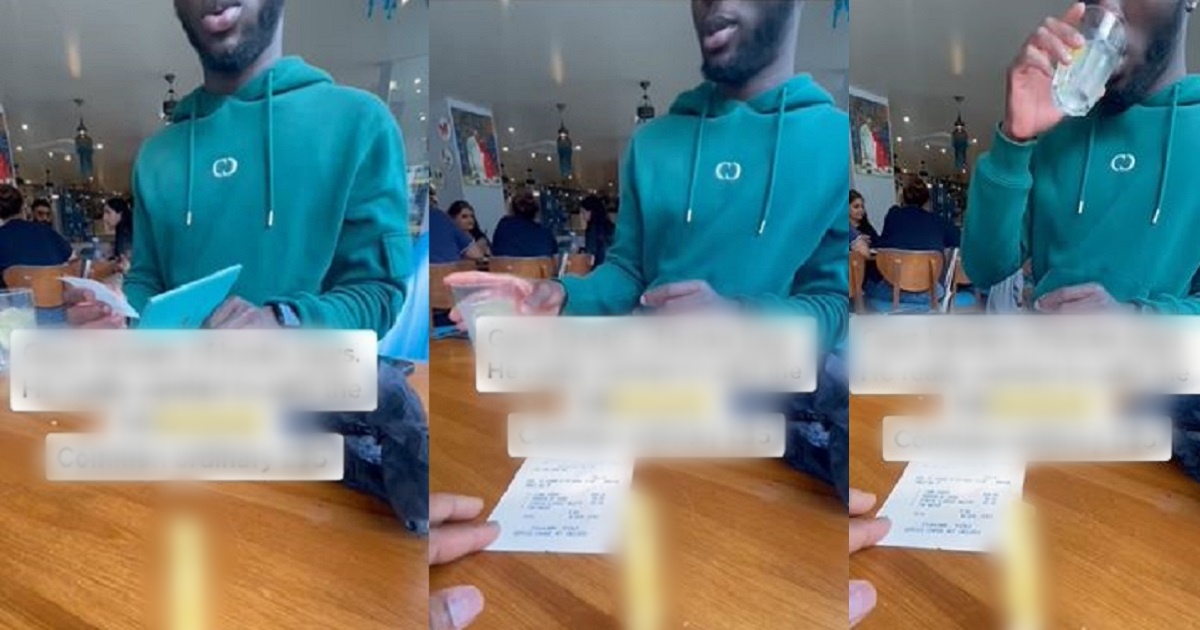“Beware of broke boys” – Lady laments after man who took her on a date requests that they split the bill (Video)