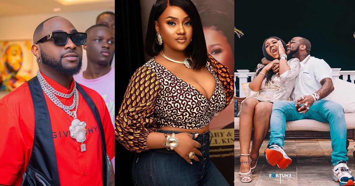 ‘My gist partner’ – Davido writes as he shares screenshot of himself and Chioma on video call