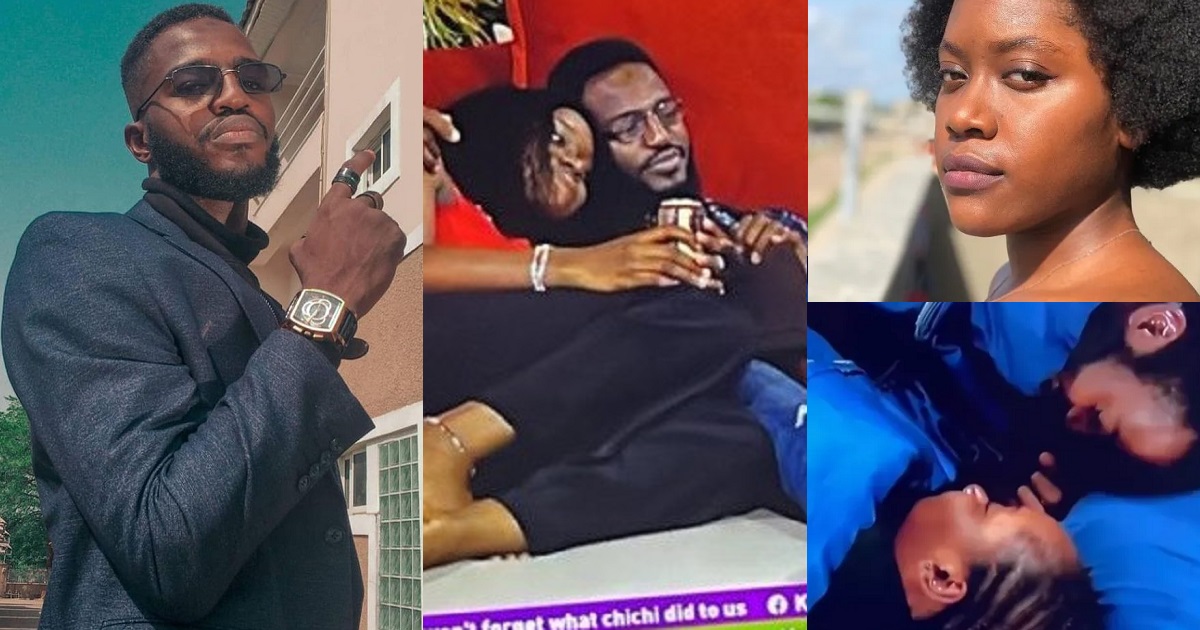 #BBNaija: “My body is a temple. It was just aggressive kissing” – Khalid speaks on under-the-duvet moments with Daniella (Video)