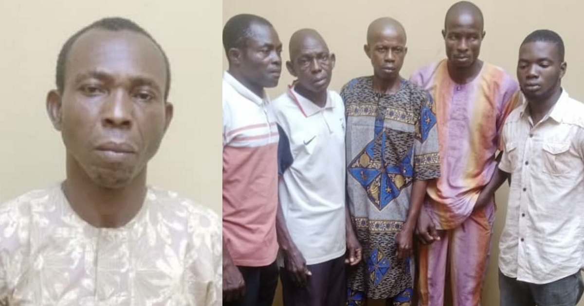 Man arrested for impregnating his 14-year-old daughter and inviting five other men to sleep with her in Ogun
