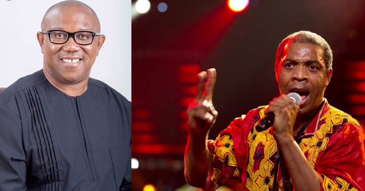 If Peter Obi wins and actually changes the country, better for all of us – Femi Kuti